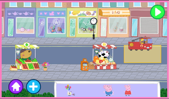 Downtown world, placing the cheese stand